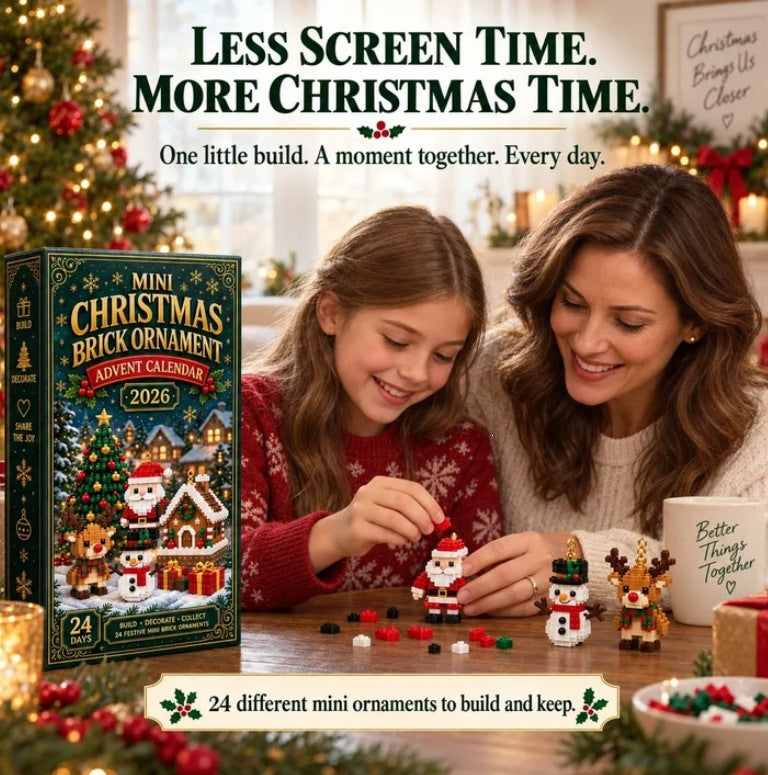 Christmas building blocks Advent Calendar 24 day