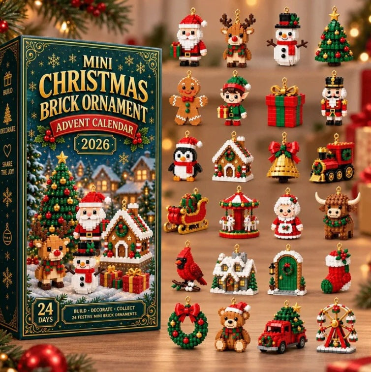 Christmas building blocks Advent Calendar 24 day
