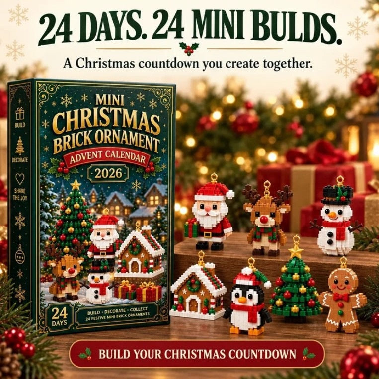 Christmas building blocks Advent Calendar 24 day