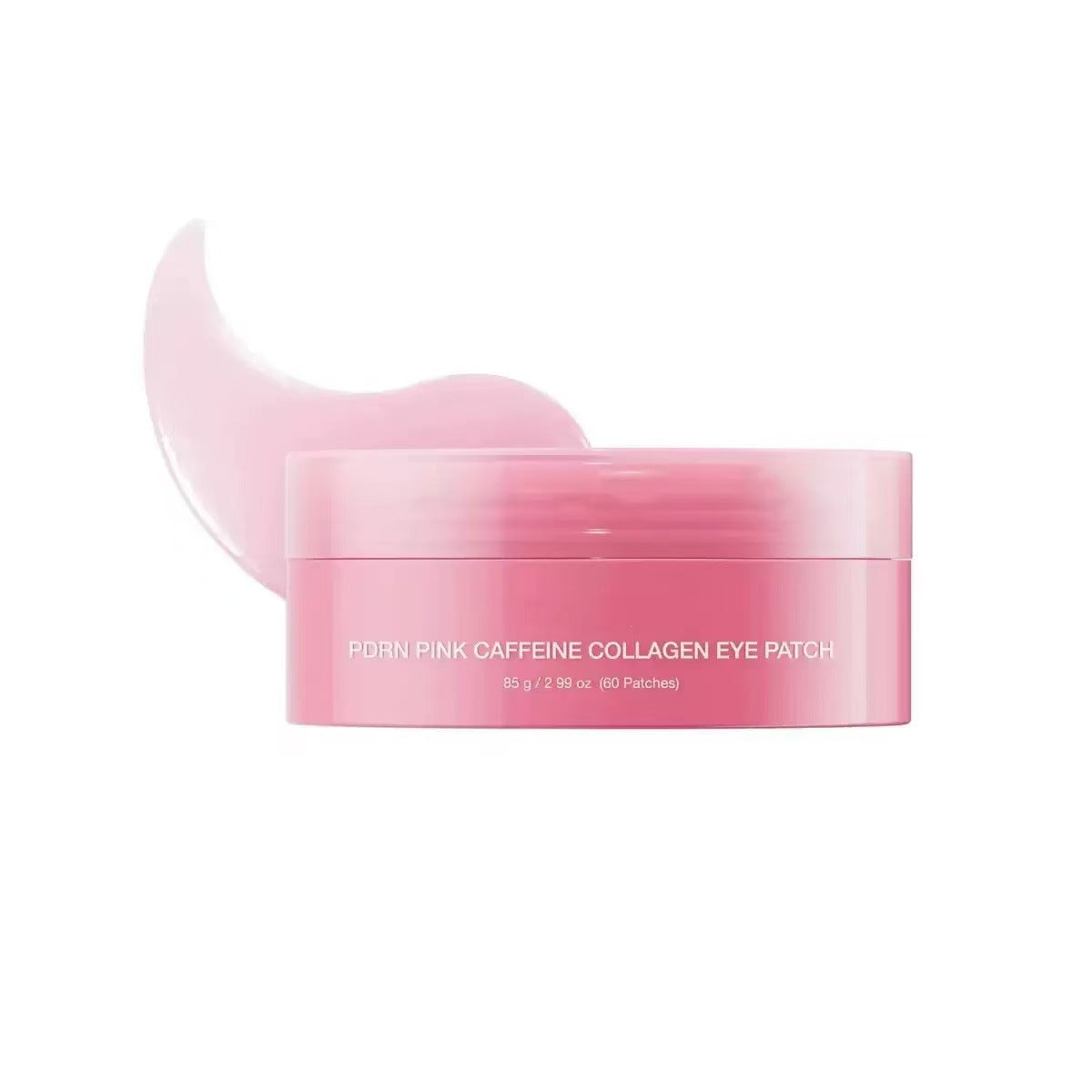 PDRN pink collagen eye patches for dark circle removal, hydration, and lifting