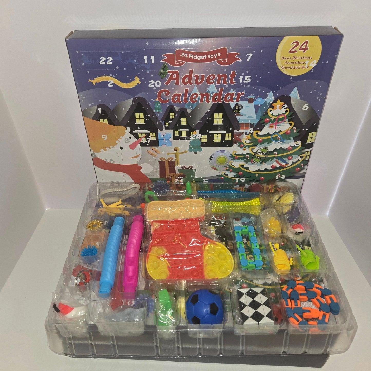 Christmas Advent Calendar Fidget Toy Countdown