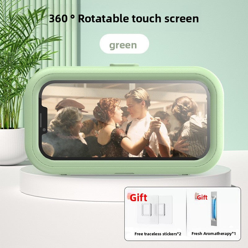 360� Rotatable Waterproof Phone Case Holder Wall-Mounted Telescopic Stand